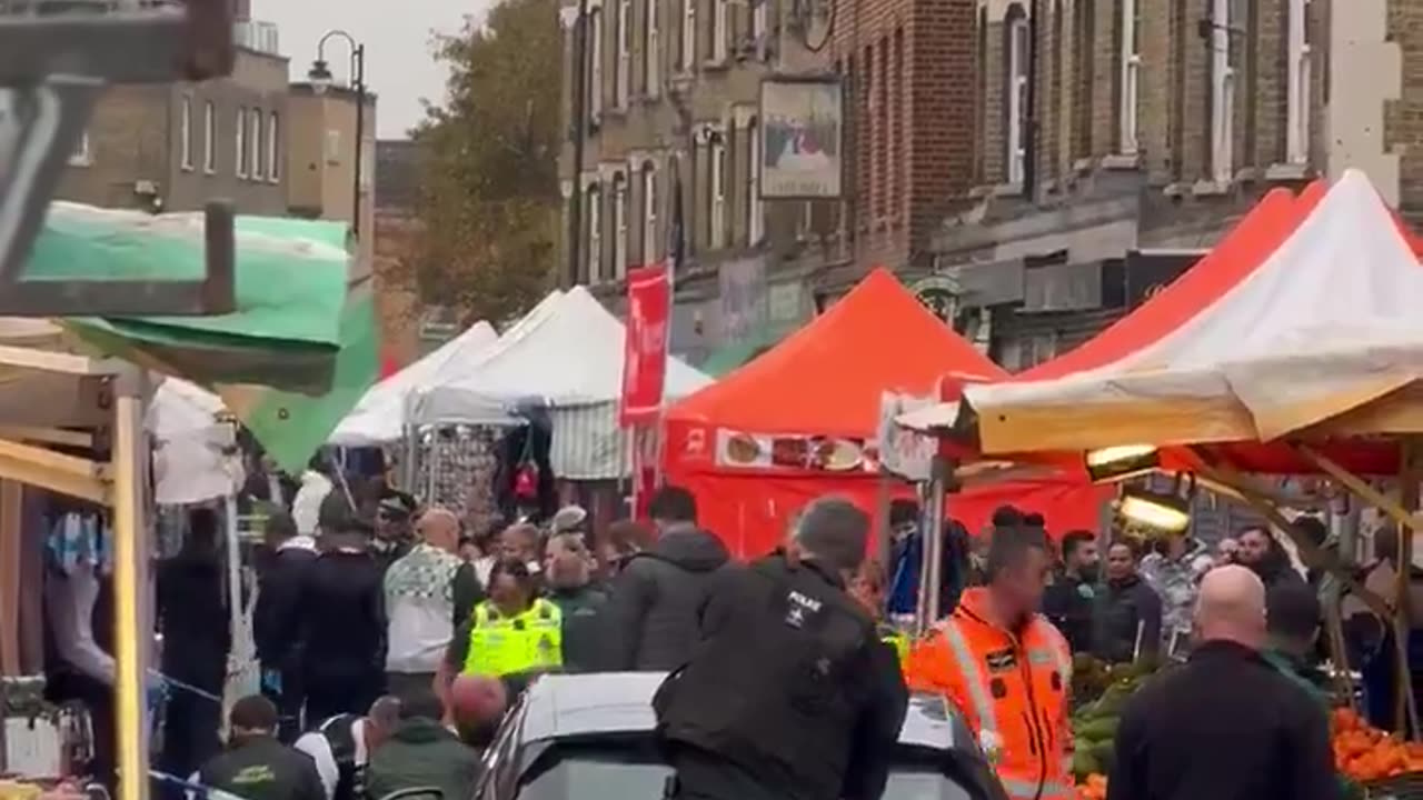 Remembrance Sunday in "Modern London" and a "new normal" mass stabbing