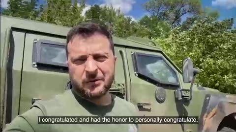 Zelenskiy: I congratulated and had the honor to personally congratulate, shake hands