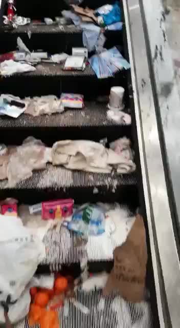 South African Mall after Looting