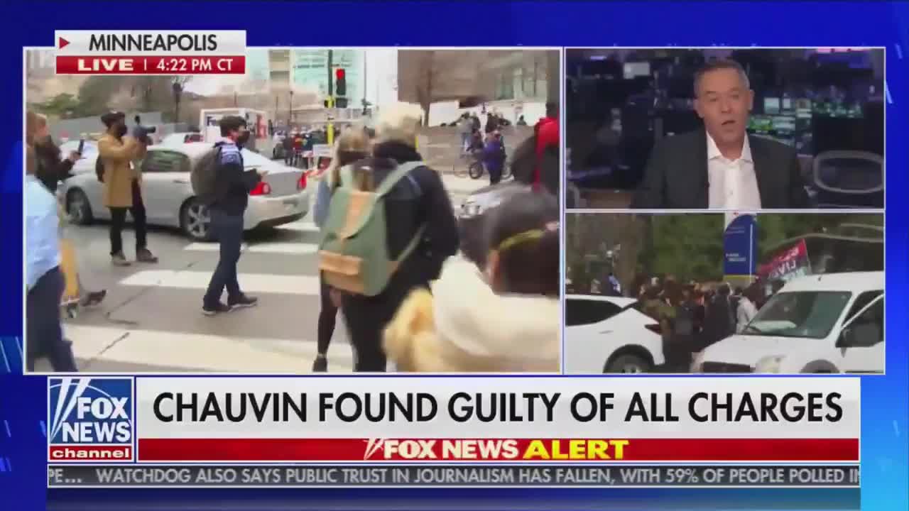 FOX NEWS' GREG GUTFELD: "I'm glad that [Chauvin] was found guilty on all charges