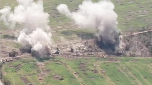 Artillery hit the ukraine checkpoint in the Kherson direction