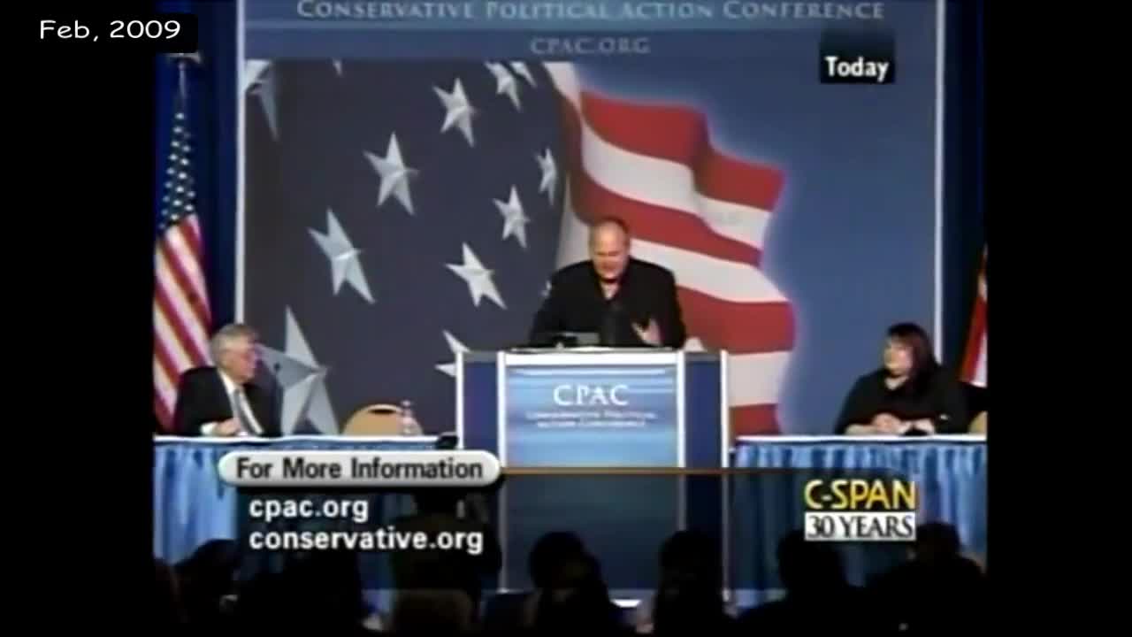 Rush Limbaugh 2009 CPAC