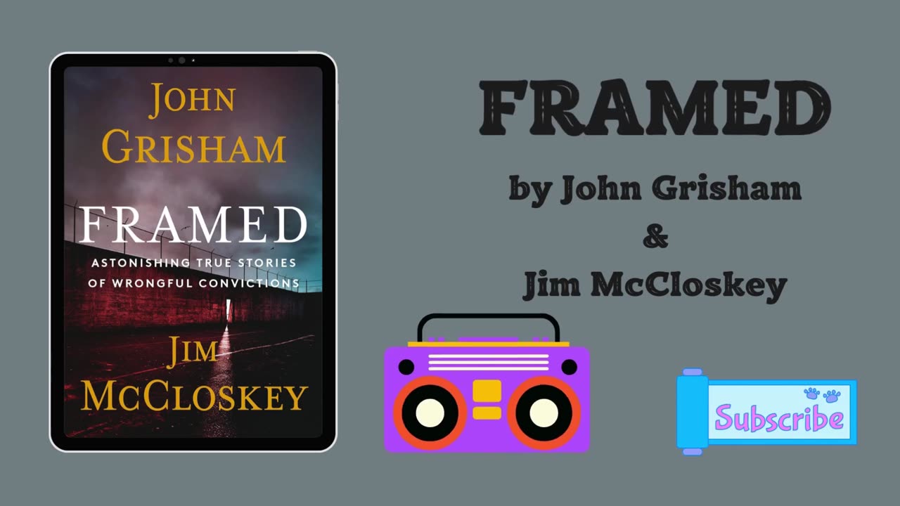 reading book Framed by John Grisham & Jim McCloskey | Audiobook | Book Reading 📖