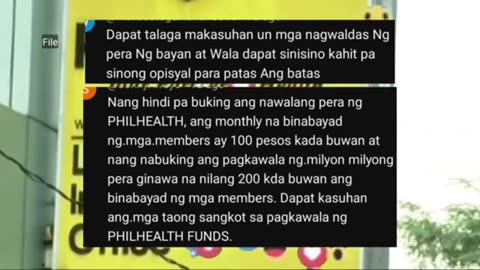 Kurap.syon ni Hon.tiveros sa Philhealth?