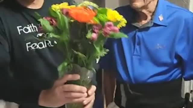 Why I Gave My 92 Year Young Dad Flowers for Father's Day!! (get Ready to Laugh)!