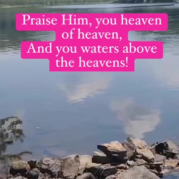 praise the LORD praise the name of the Lord Psalm 148 #psalms #bible #scripture #Jesus #God #shorts