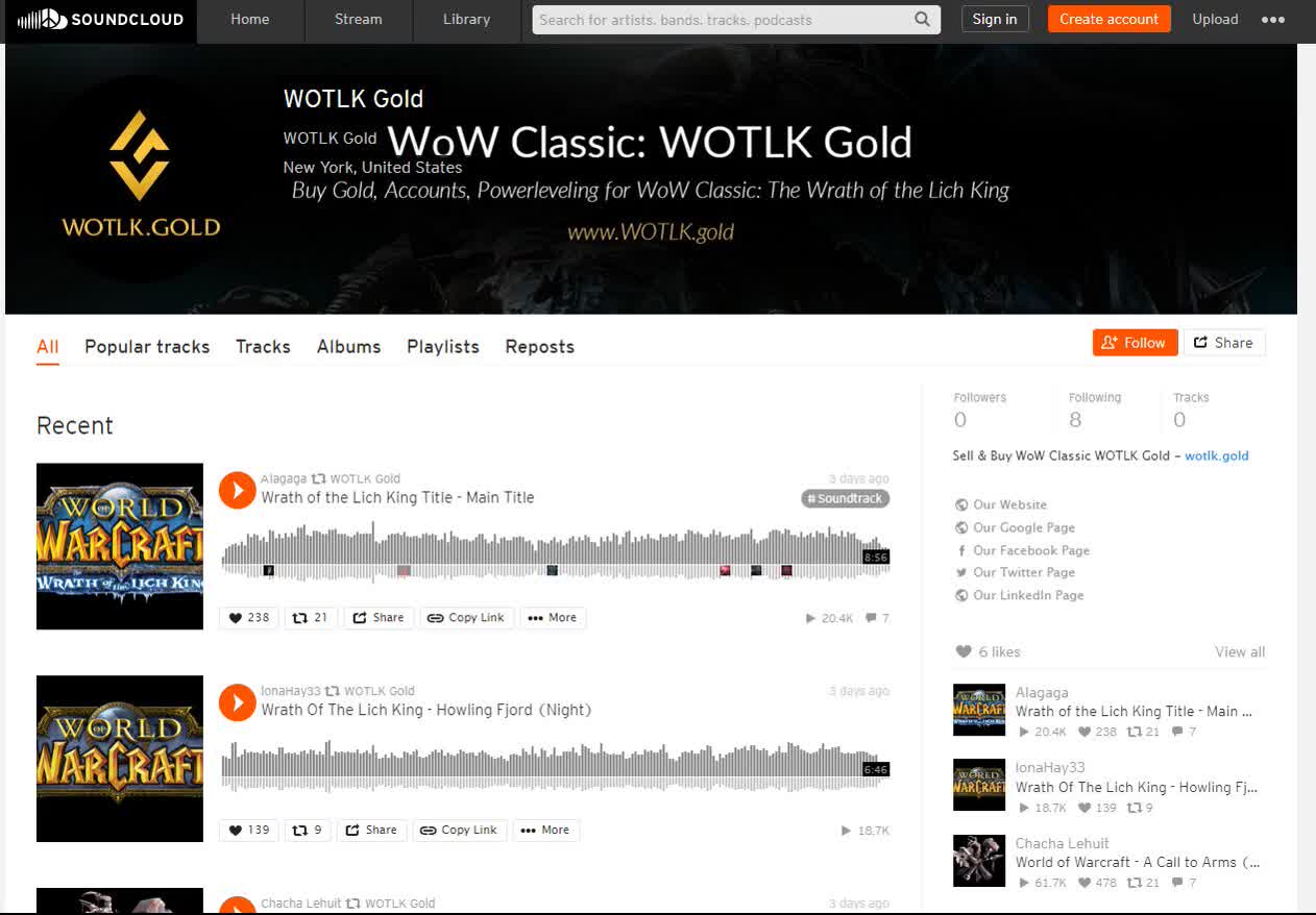 WOTLK WoW on SoundCloud