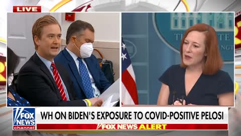 Peter Doocy grills Psaki on 'rules for thee but not for VP'