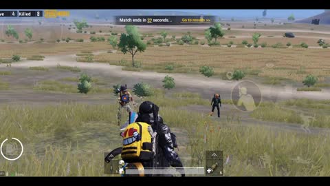PUBGM last Zone | 4vs1 (funny ending)