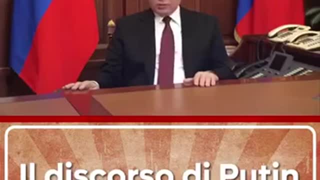 Putin, discorso integrale senza censure