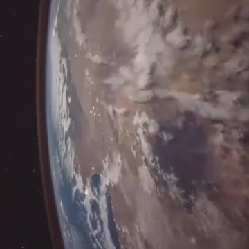 Breathtaking view of the Earth from International Space Station