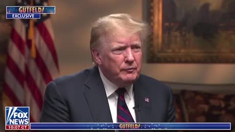 Trump on Gutfeld - Part 3/4 - 9/8/2021