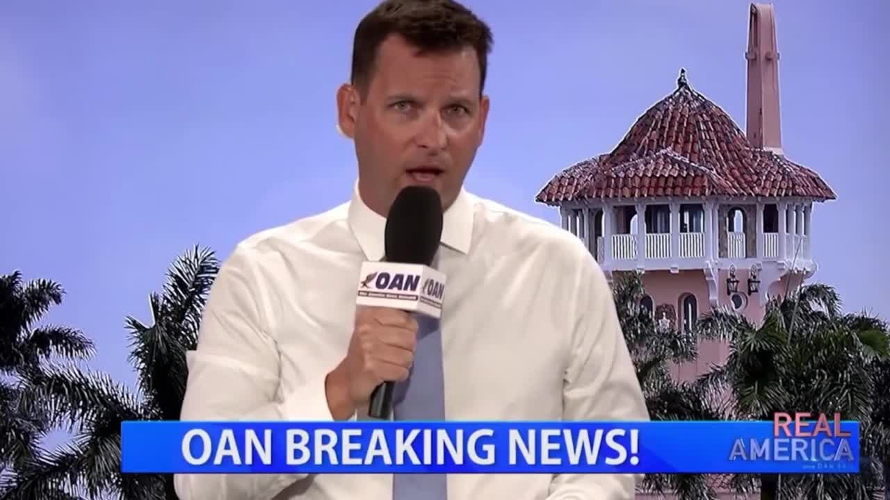 HILARIOUS: OANN Runs Spoof on FBI’s Raid 🤣🤣🤣