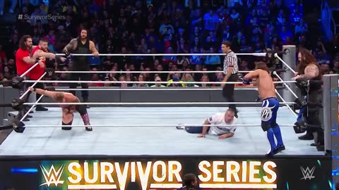 full match-5 on 5 traditional survivor series tag team