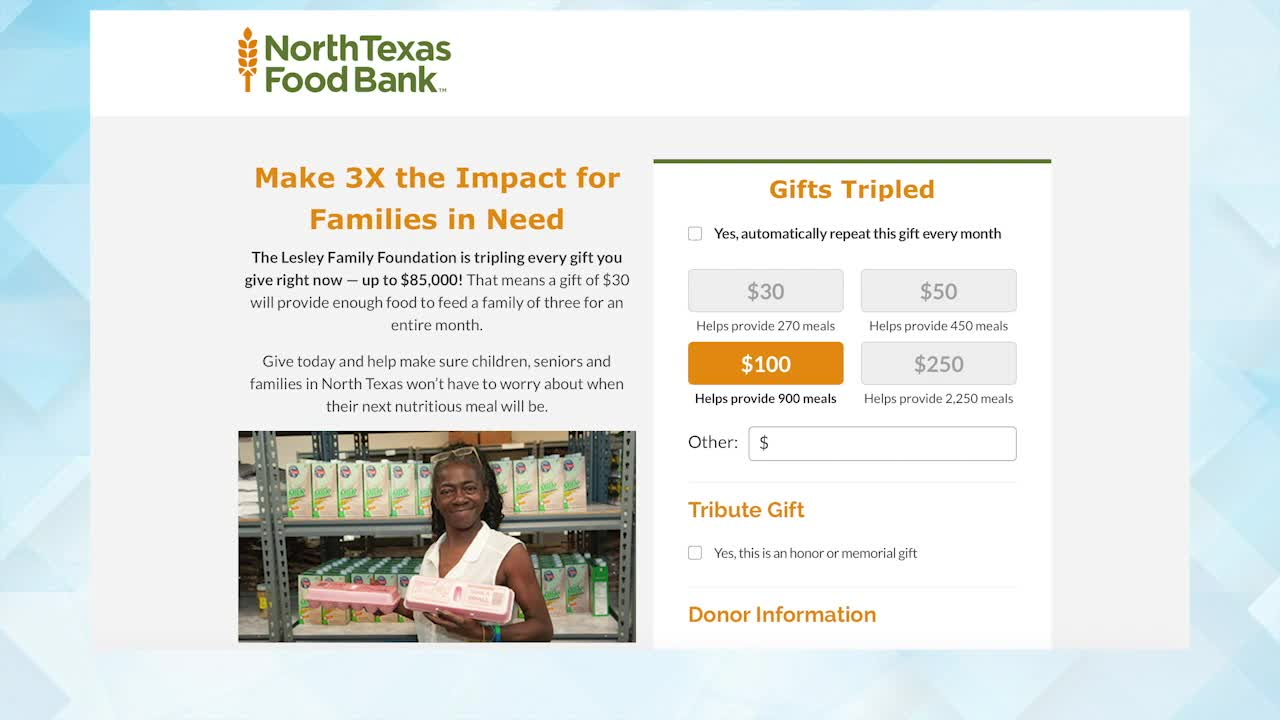 Ways to help Texas food banks in their time of need