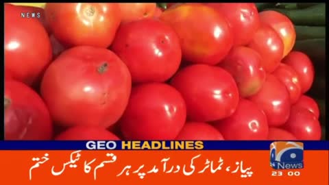 Geo News Headlines 11 PM - Destruction of crops, important decision of Govt _ 31