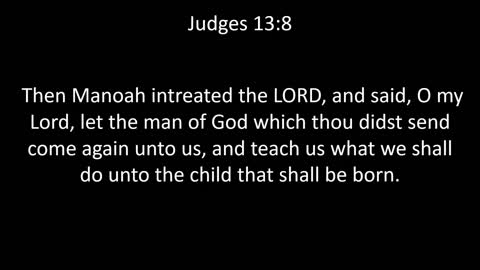 KJV Bible Judges Chapter 13