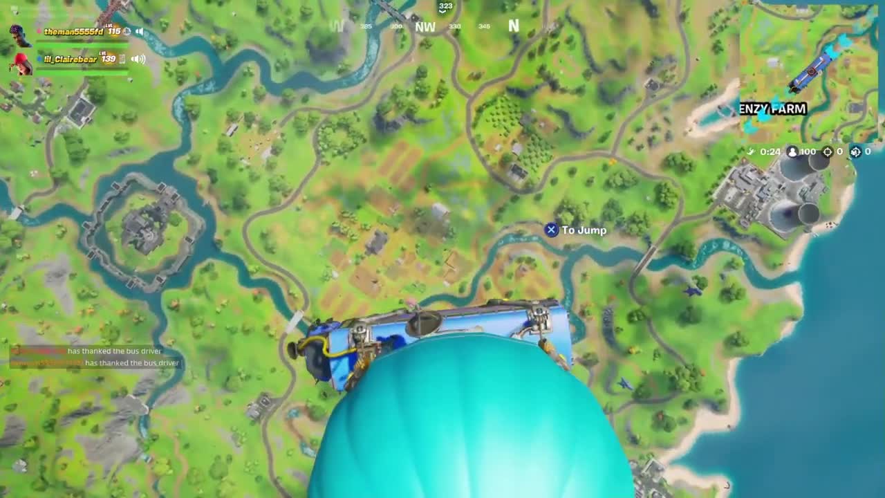 The luckiest match in the 13.50 fortnite update.