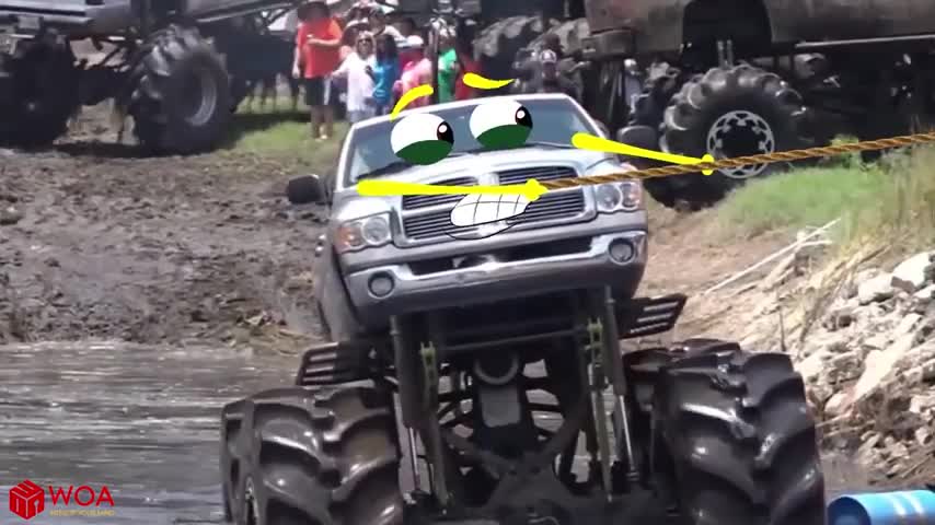 Jam Off Road Funny Mud Race