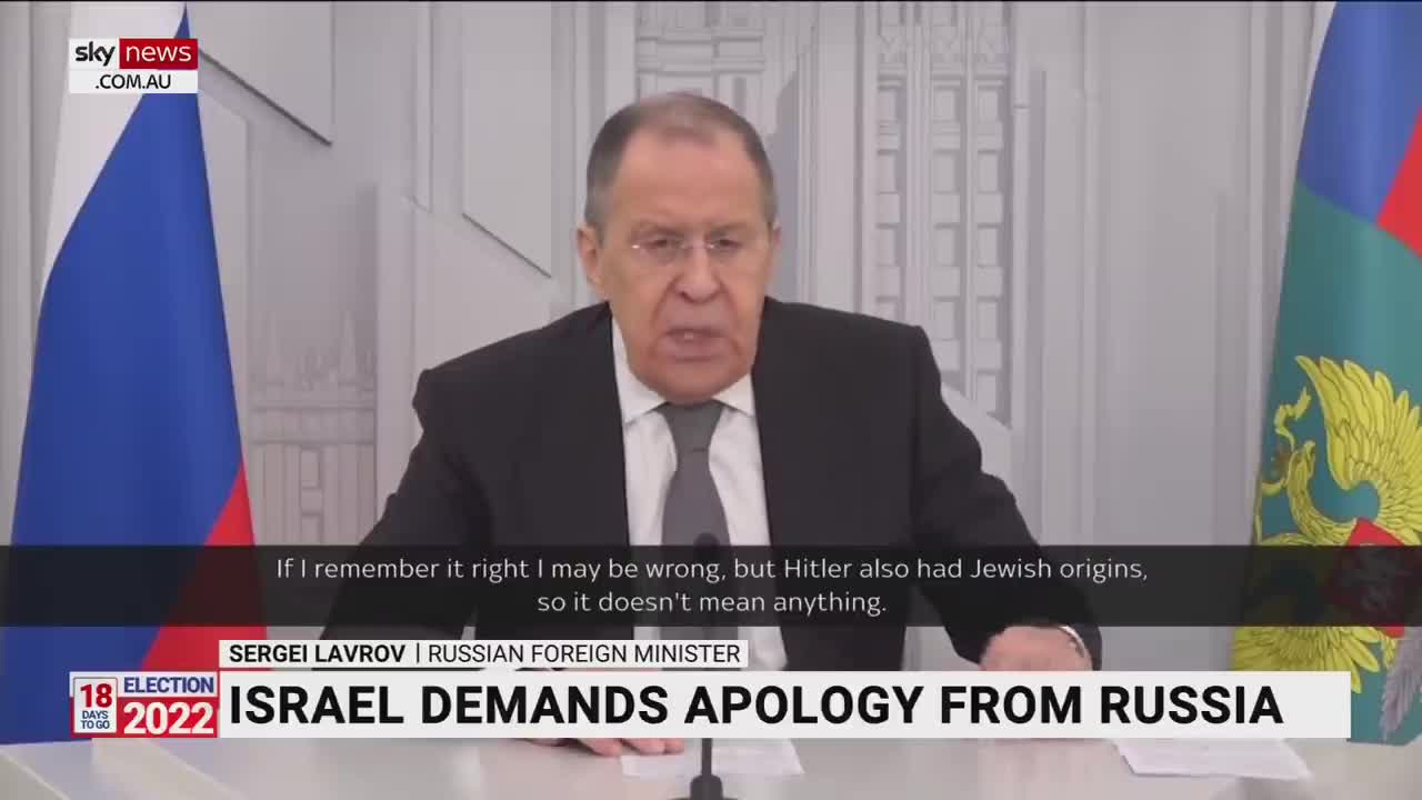 Israel outraged over anti-Semitic statements from Russia