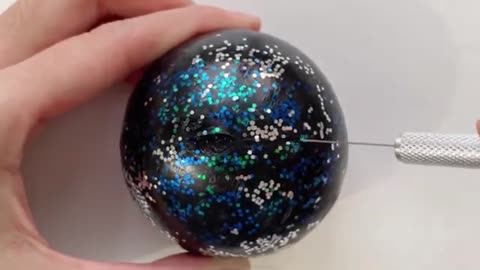 ASMR | Star Tape Ball Cutting | Relaxing and Satisfying Video