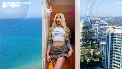 Amazing blonde tgirl to you too