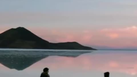 Can you ride a bike on the beach? Is this fake?