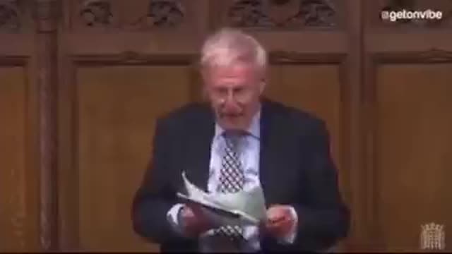 Sir Christopher Robert Chope "Hospitalerne er fyldt med vaccinerede mennesker"