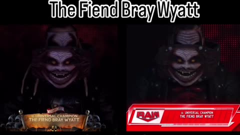 WWE 2k24 The Fiend Bray Wyatt old and new entrance with Fiend title