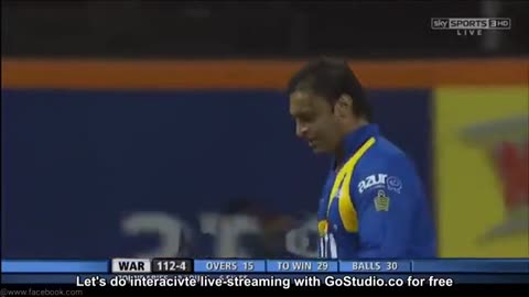 Shoaib Akhtar VS all star legends of the world 2022