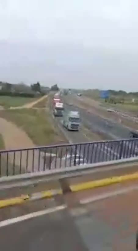 Sick of COVID Rules and Restrictions, the Truckers of Spain Have Assembled a Convoy for Freedom