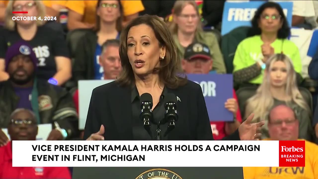 Harris Promises Michigan Voters She Will Always Put The Middle Class And Working Families First