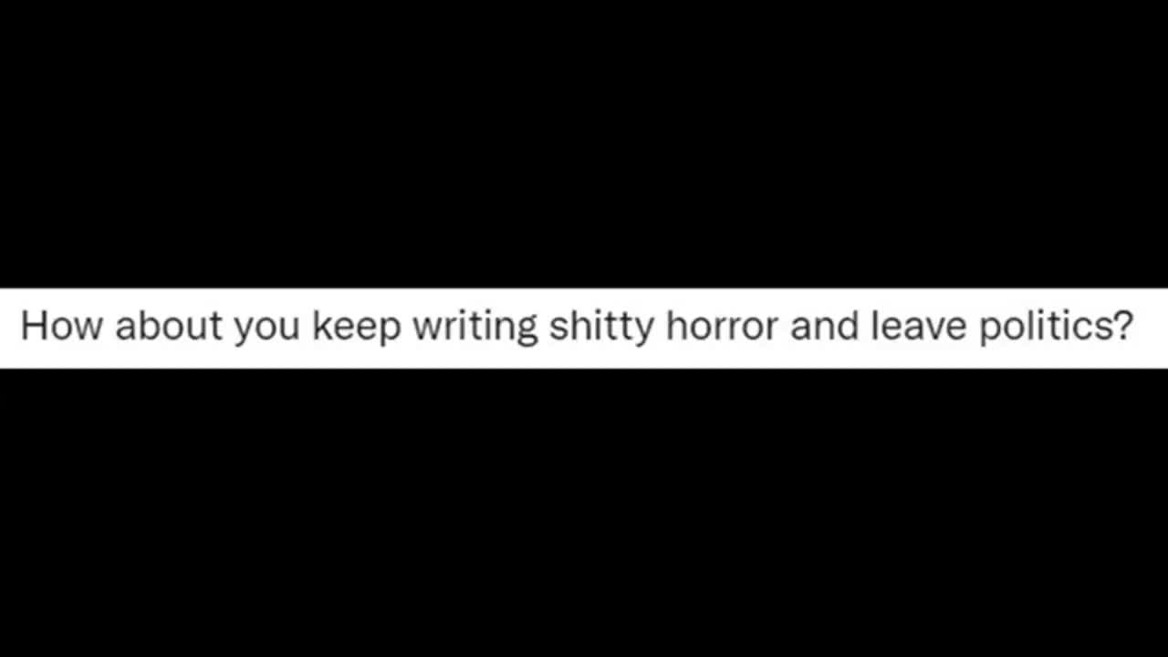 Stephen King: He was serious.... 😂😂😂