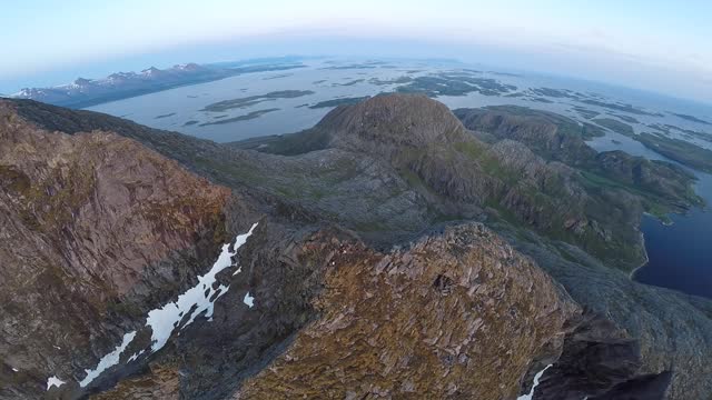 Norwegian Midnight Sun - Drone Footage