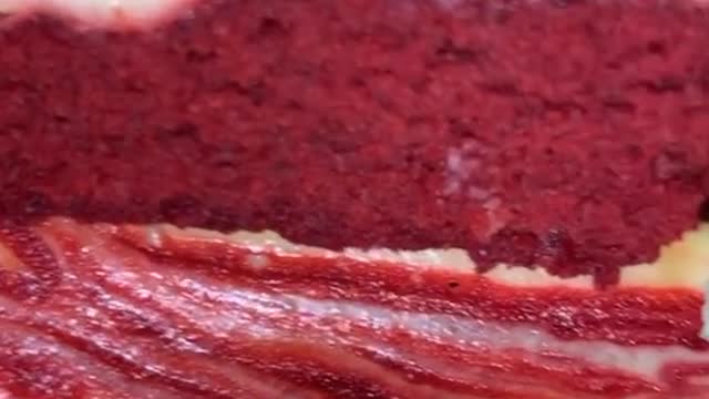 Red Velvet Cheesecake Brownie tiktok RieCooks
