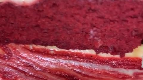 Red Velvet Cheesecake Brownie tiktok RieCooks