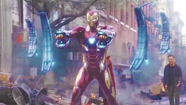 AVENGERS INFINITY WAR - Battle in New York - IRON MAN vs BLACK ORDER Movie Clip HD