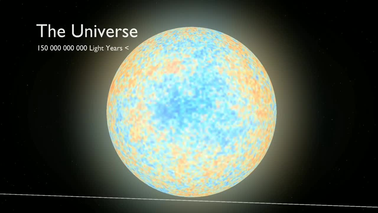 Look at this 3d universe size comparison