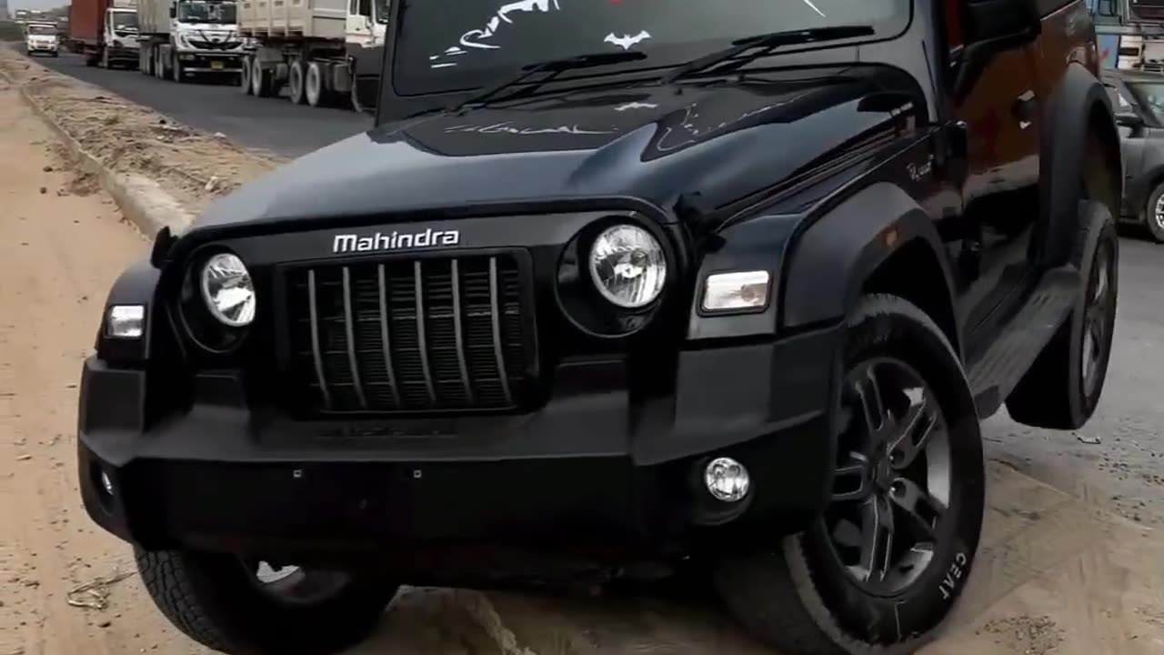 Mahindra Thar off-roading By India