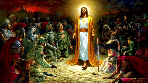 Jesús y los soldados