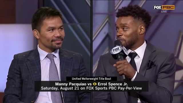 PACQUIAO VS SPENCE JR - FULL KICK OFF PRESS CONFERENCE