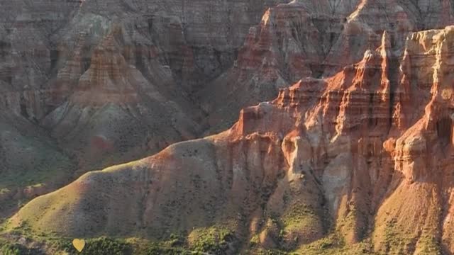 Wyoming view from a Drone