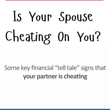 Is My Spouse Cheating On Me? Link Below