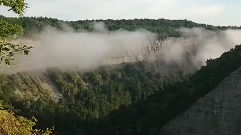 Letchworth state park early fall