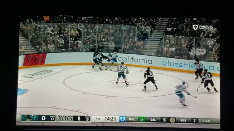 SJ vs LAK - Kings Lead 1-0