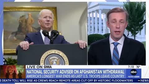 Biden’s NSA Jake Sullivan Doesn’t Rule Out Giving Aid Directly to the Taliban