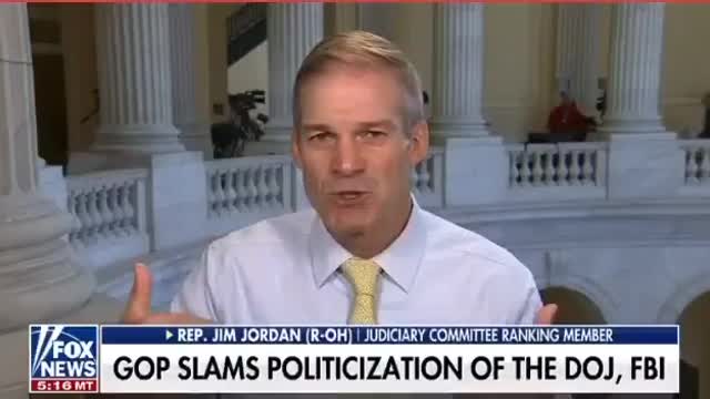 Jim Jordan Says 14 FBI Whistleblowers Have Come Forward to Expose the Corruption 👀