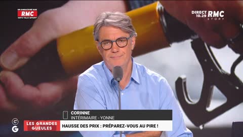 Une auditrice en larmes sur RMC