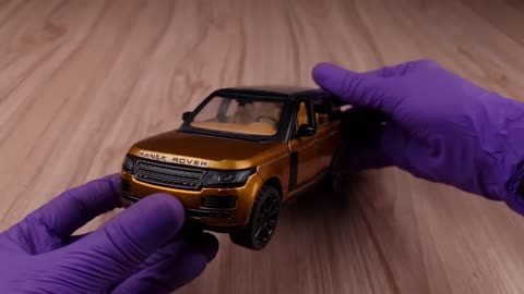 Restoration Abandoned Range Rover Vogue to Brushed Gold --- AF invention