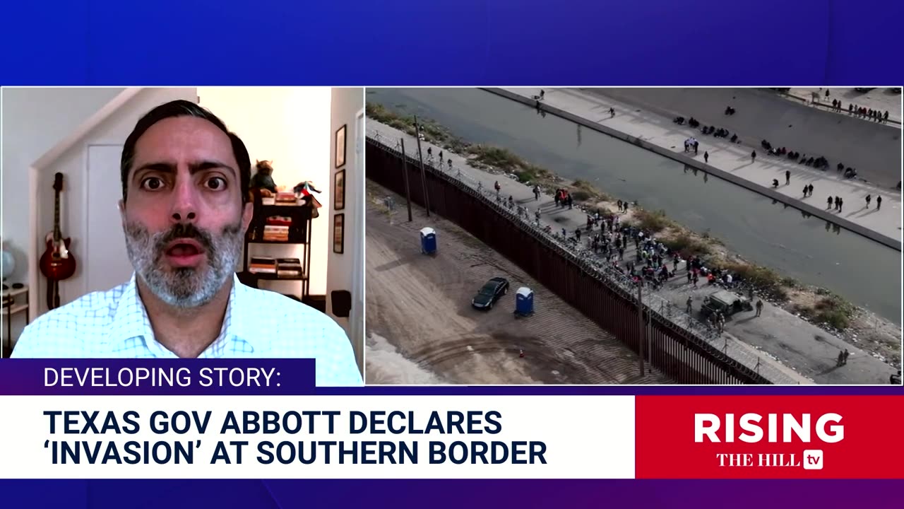 TX Gov Abbott Declares 'INVASION' at Southern Border: Biden Policies To BLAME